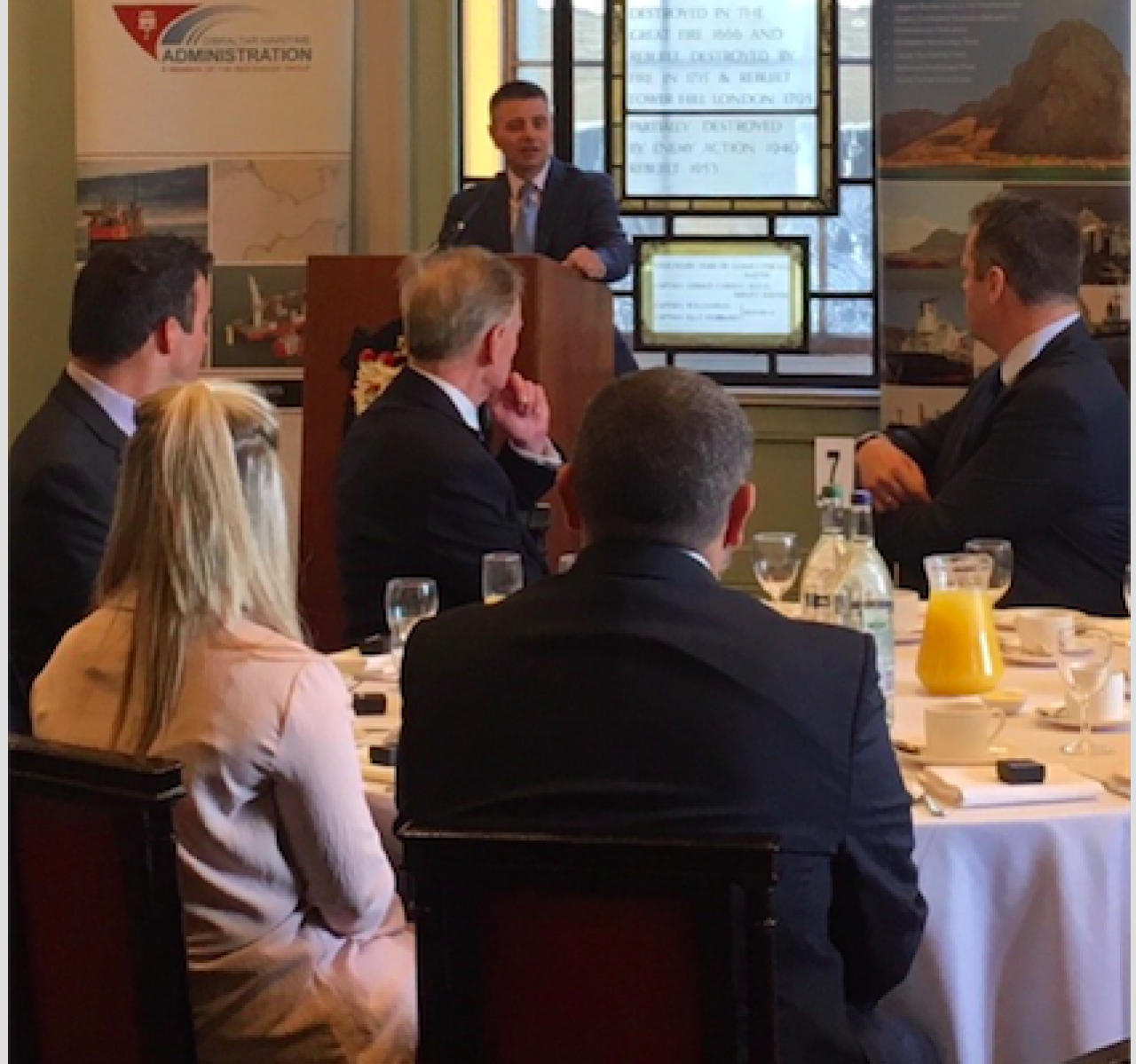 Government Hosts A Gibraltar Shipping Breakfast At London International Shipping Week