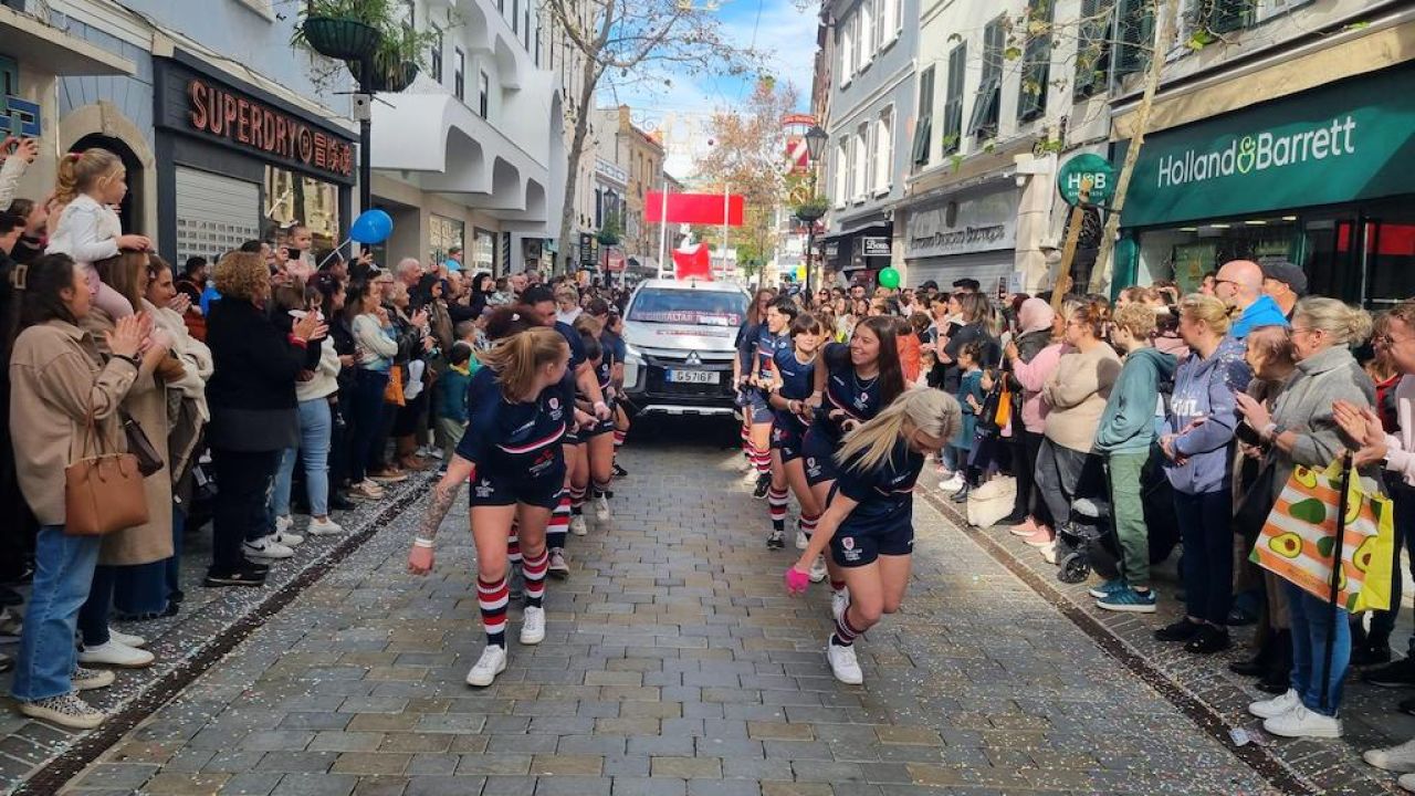 Gibraltar Rugby Pulls Crowds at Cavalcade 
