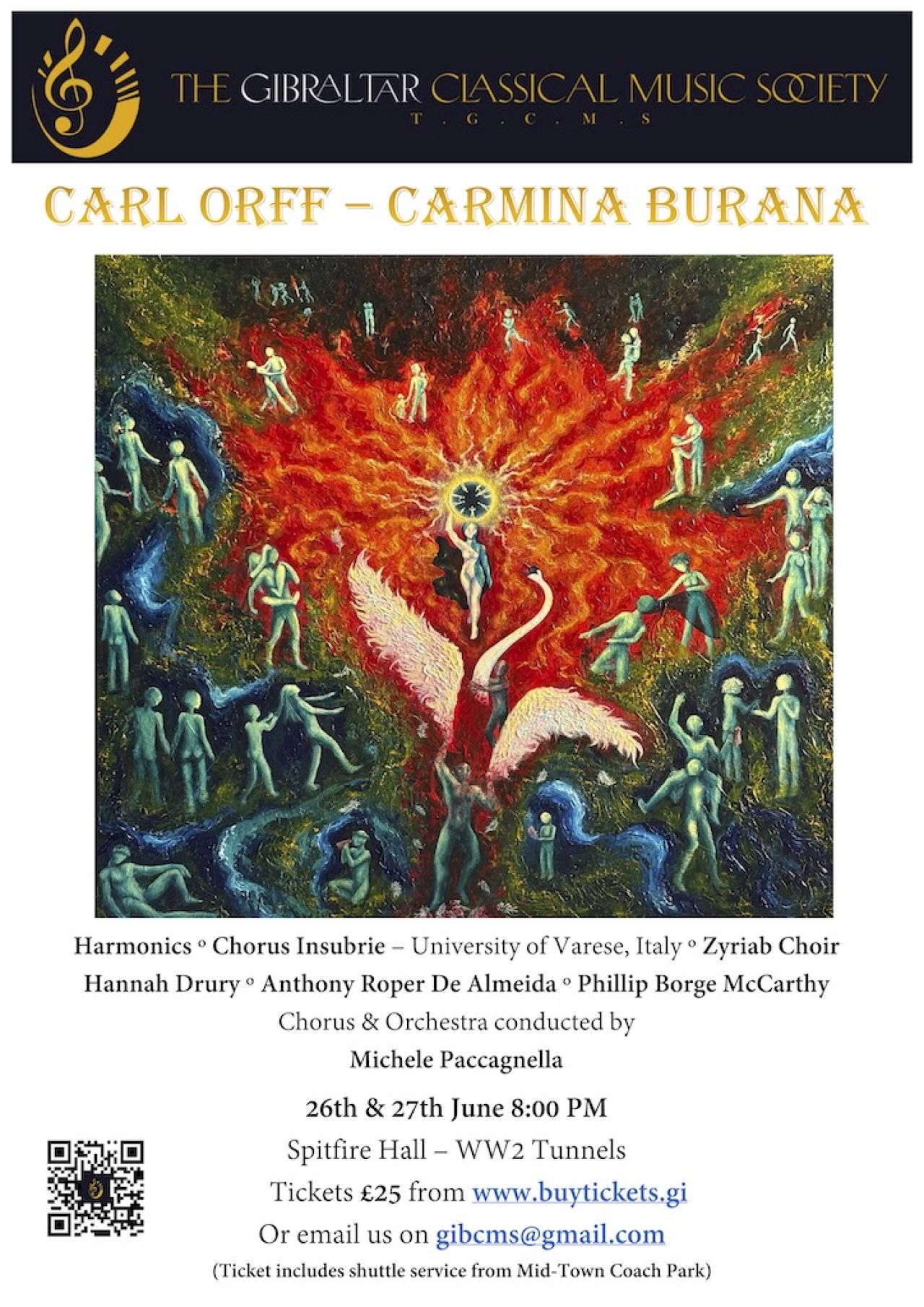 Carmina Burana Concerts In The World War II Tunnels