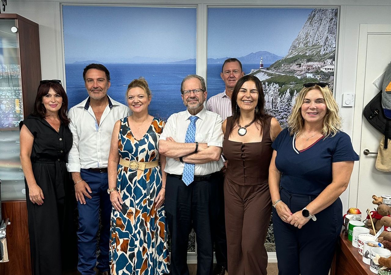 Minister Cortes Meets Strait Of Gibraltar Association