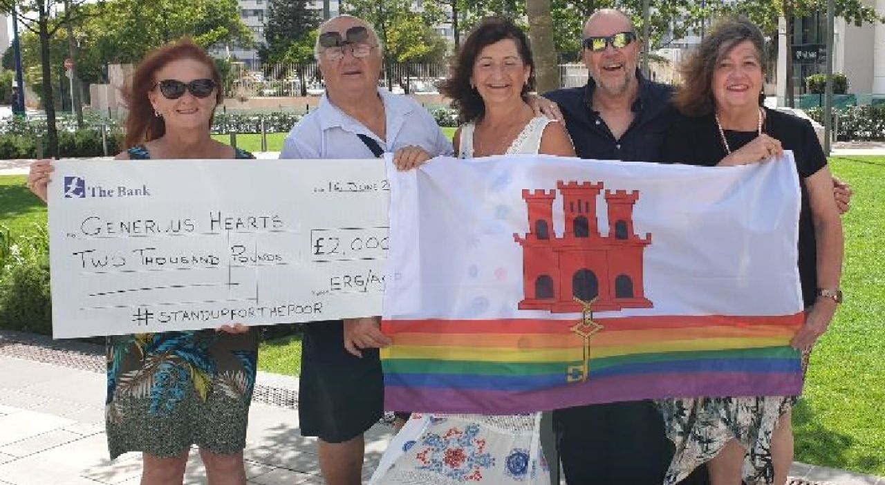 ERG/AOP Donate £2000 To Generous Hearts Charity