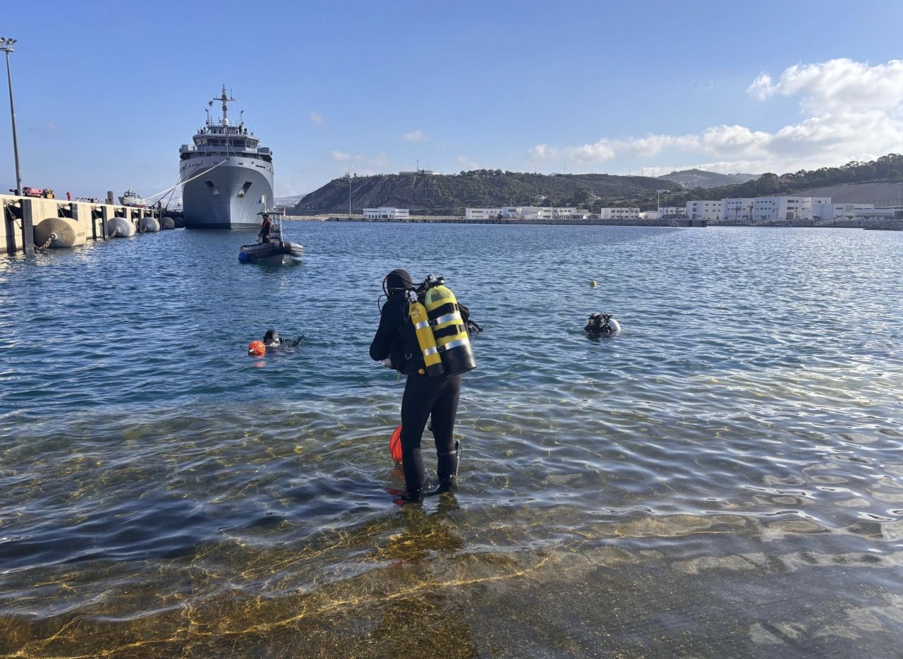 Gibraltar Clearance Divers Joint Training Exercise With Royal Moroccan Navy