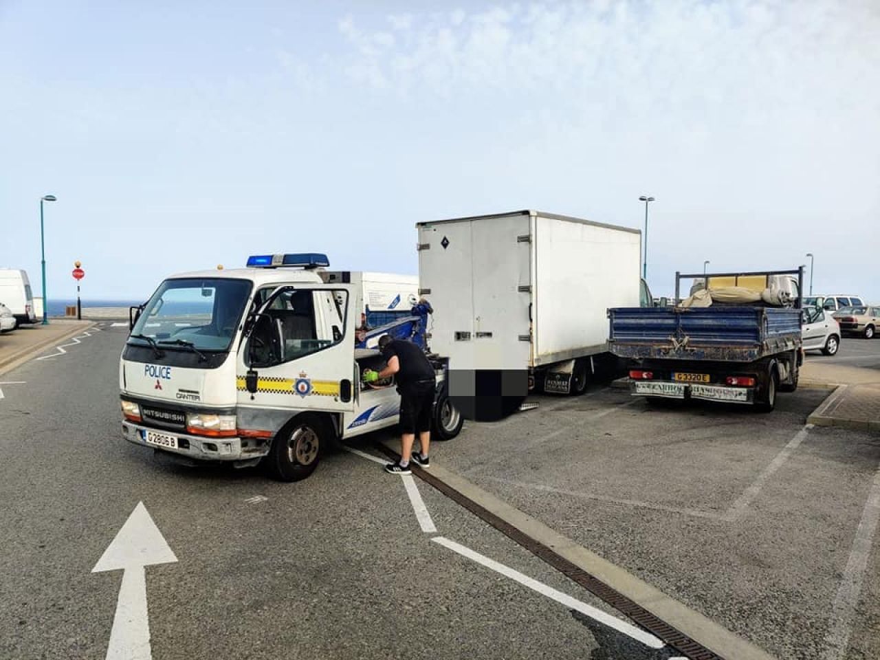 Lorry And RHIB Seized