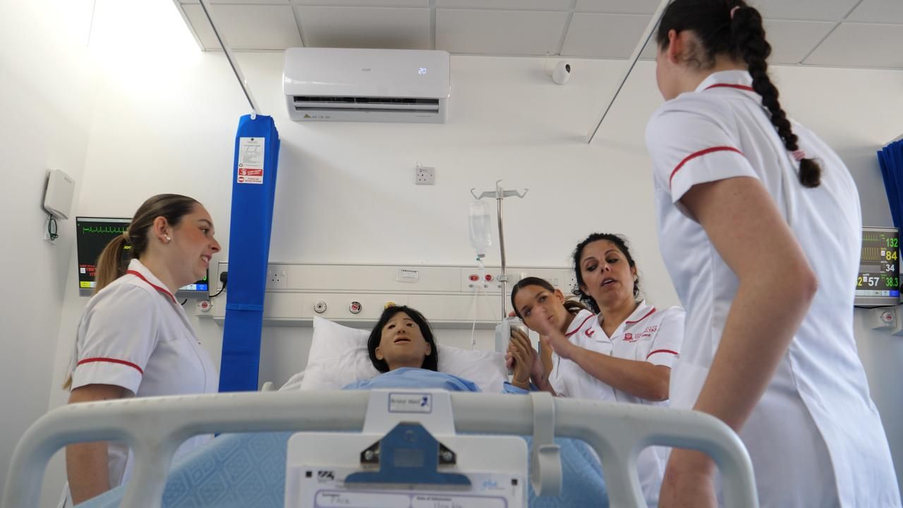 Minister Orfila Unveils University Of Gibraltar Cutting-Edge Nursing Simulation Suite