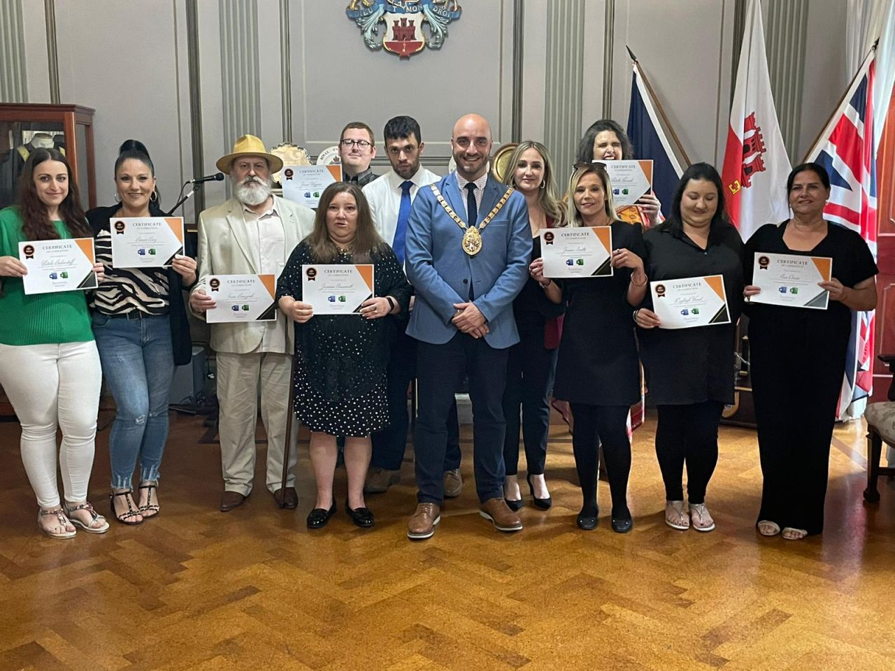 Participants Complete 10 Week Computer Course