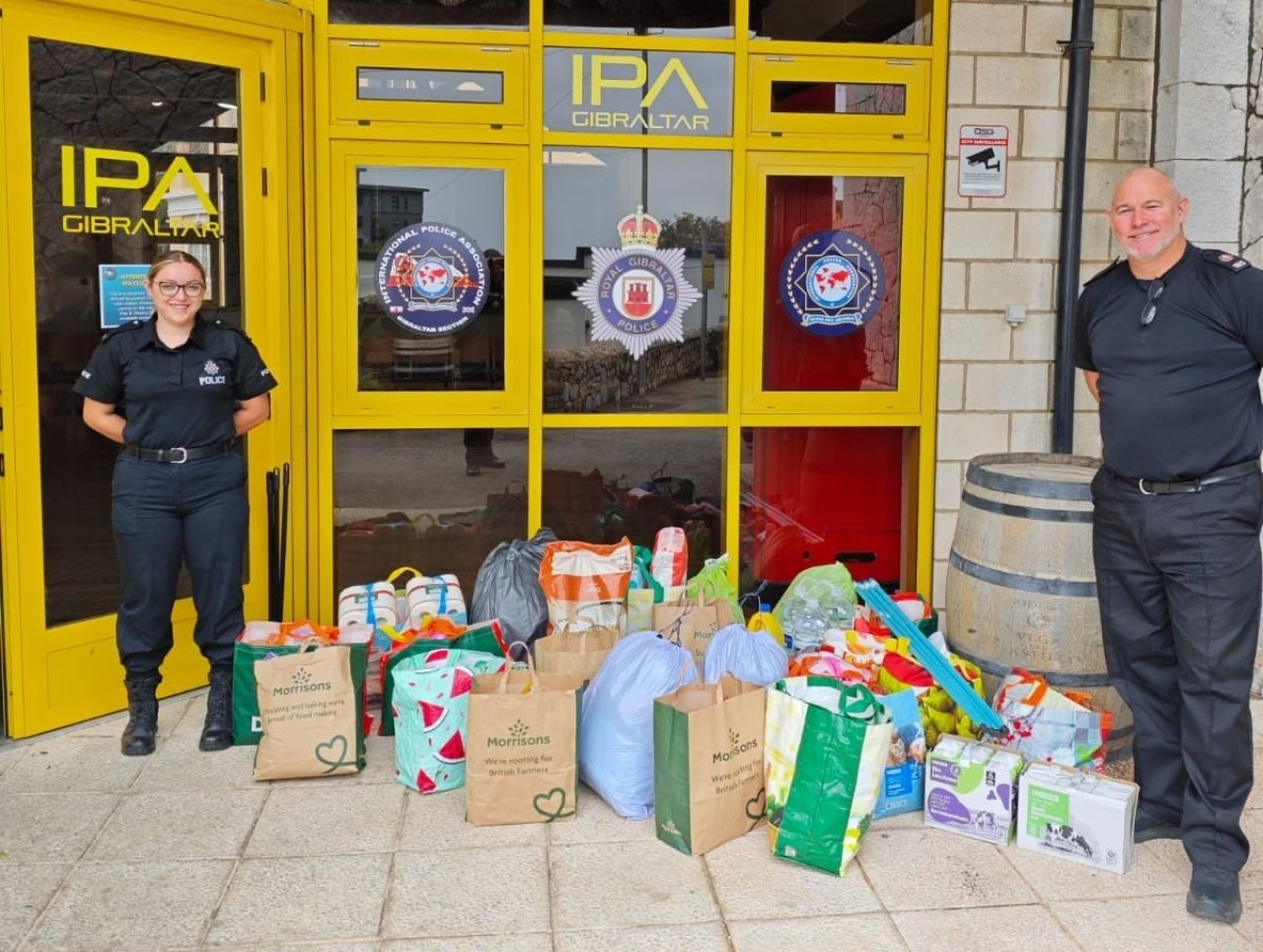 RGP Donate Cash and Goods For Valencia Region