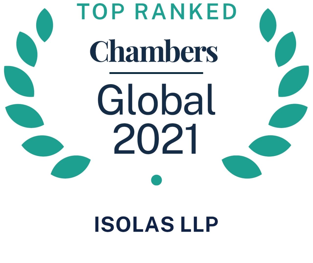 ISOLAS LLP Retains Chambers & Partners Global Top Ranking