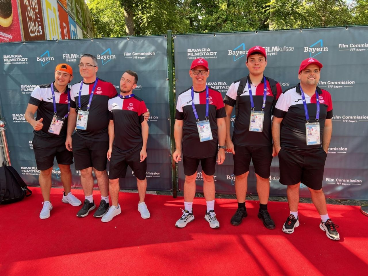 Special Olympics Gibraltar Team Arrive In Berlin