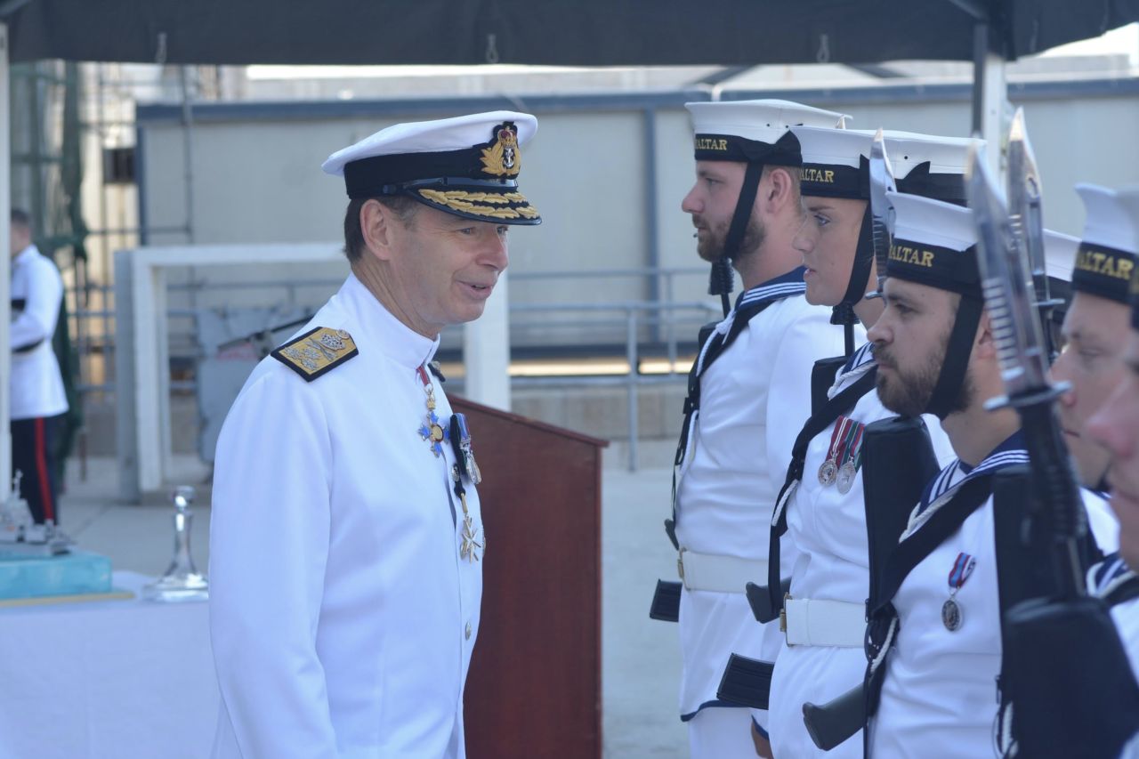 HMS Dagger Commissioning Ceremony