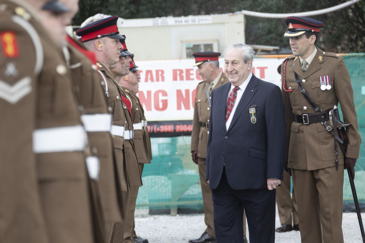 Regiment Fires Gun Salute To Mark Accession To The Throne