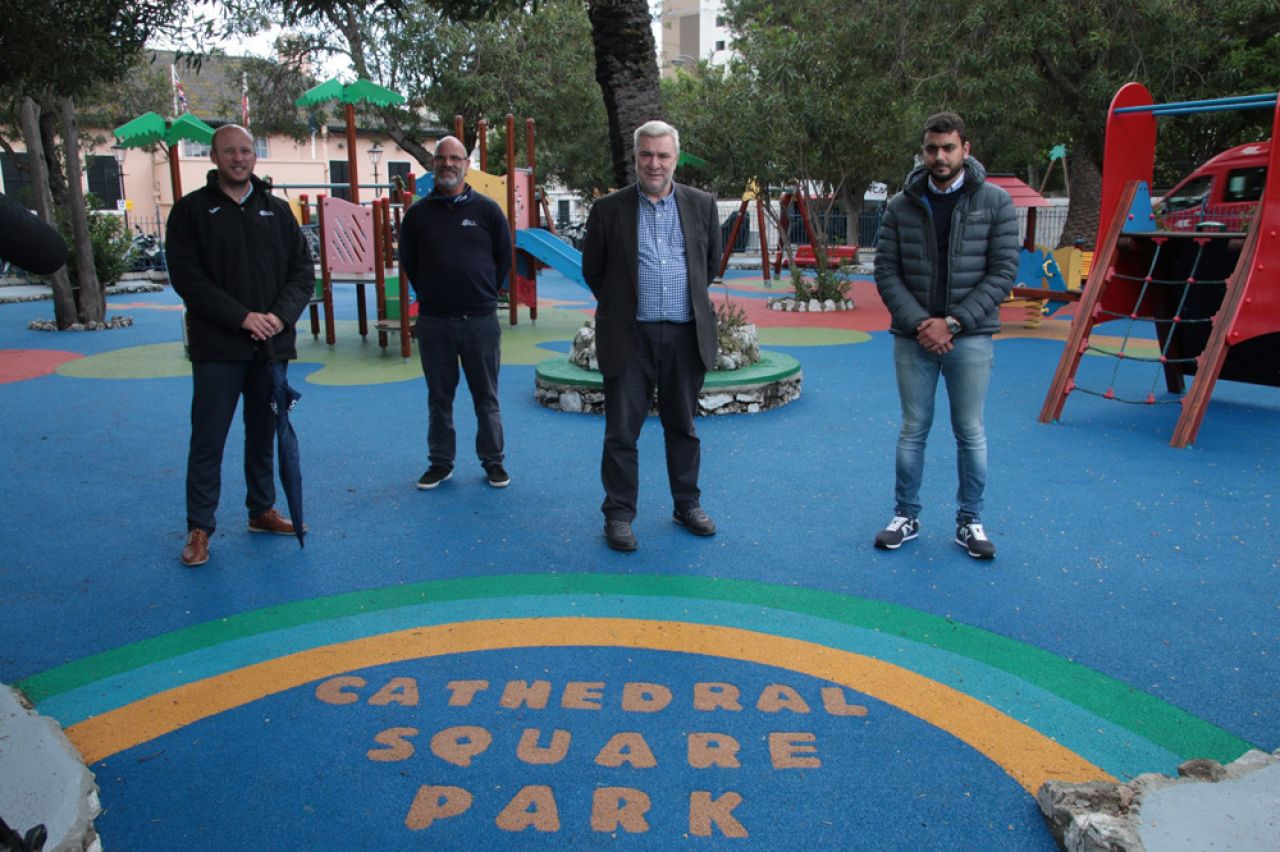 Cathedral Square Park and Moorish Castle Estate playground refurbishment complete