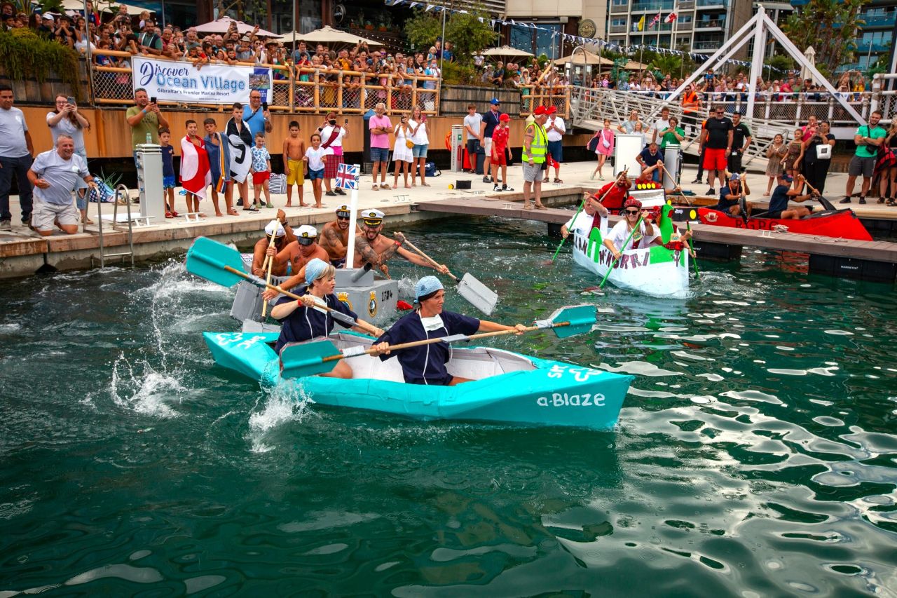 Cardboard Boat Race Returns with a Big Splash to Ocean Village Marina, Raising £4,697.49 for Charity