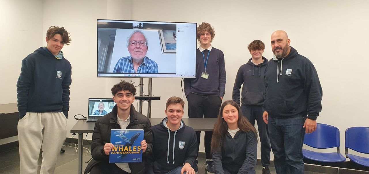 Nautilus GCSE Students Meet Erich Hoyt