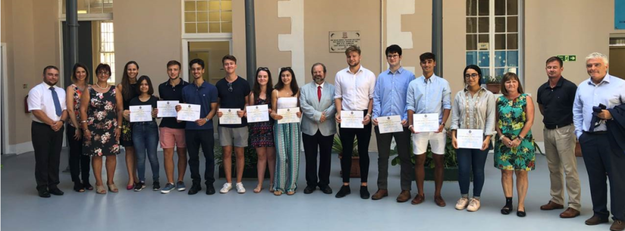 Students Receive Gibraltar Scholarships