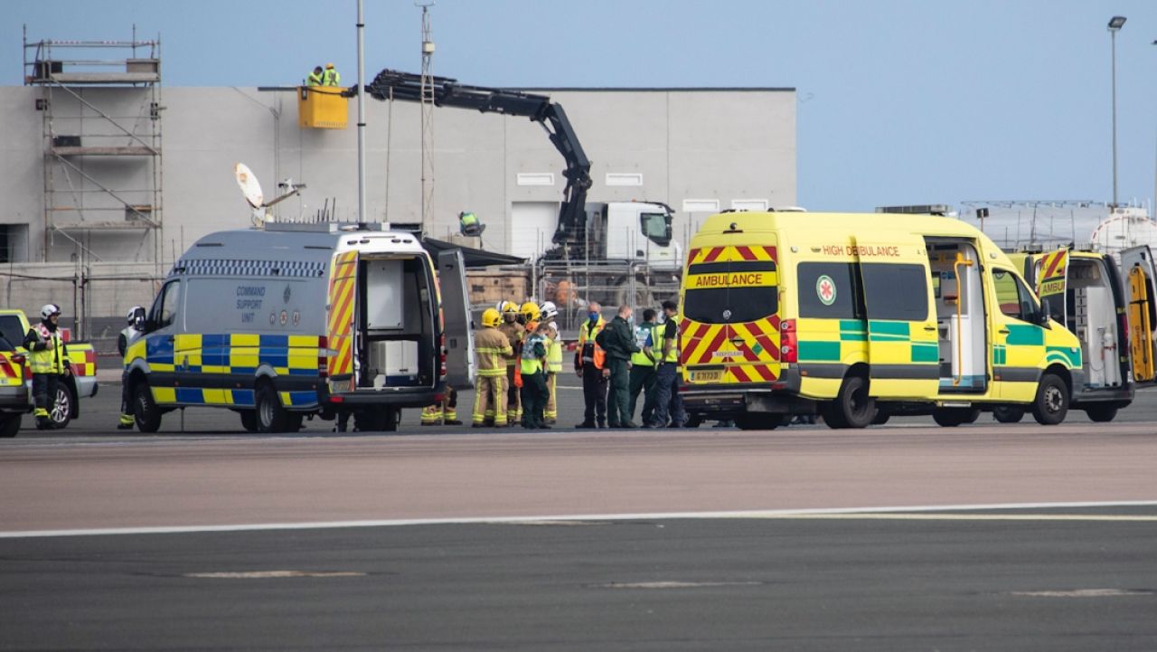 Multi-Agency Exercise At The Airfield
