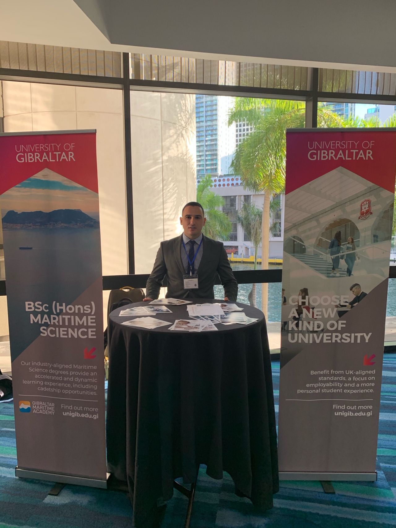 University Attends Miami Cruise Jobs Fair