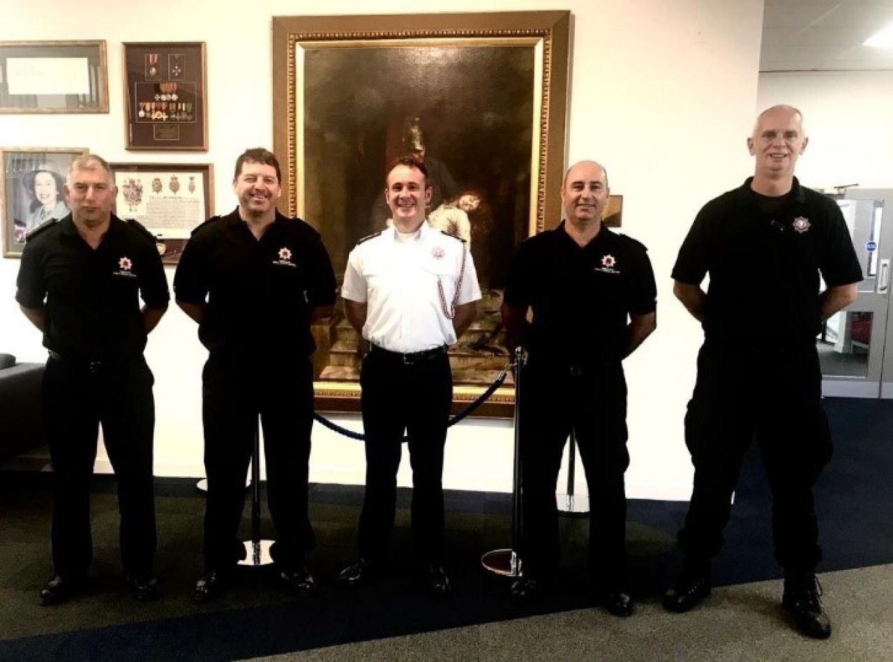 Fire Service Personnel Attend Hazardous Materials Course
