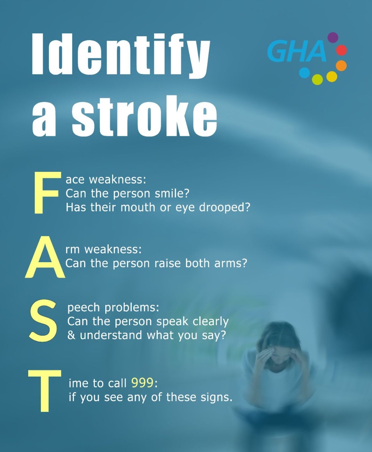 GHA Supports World Stroke Day