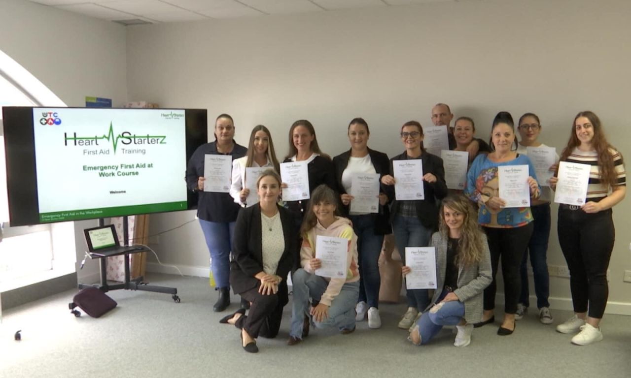 EV Foundation Trust And Heart Starterz Hold Two Day First Aid Course