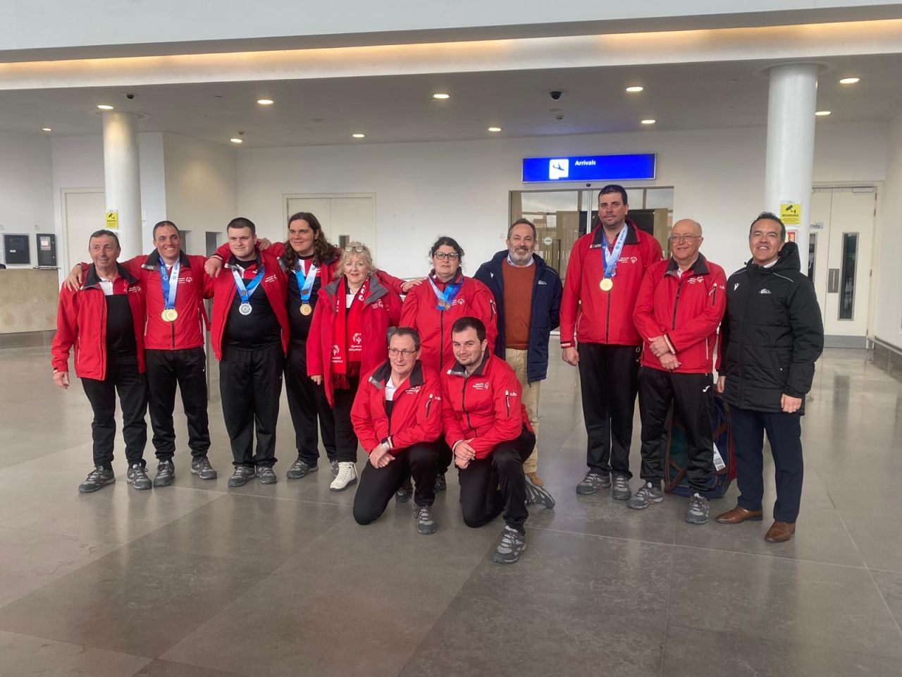 Special Olympics Gibraltar Return Home