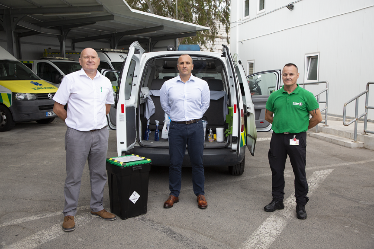 Civil Contingencies Signs MoU With St John Association For Transportation Of COVID-19 Cases