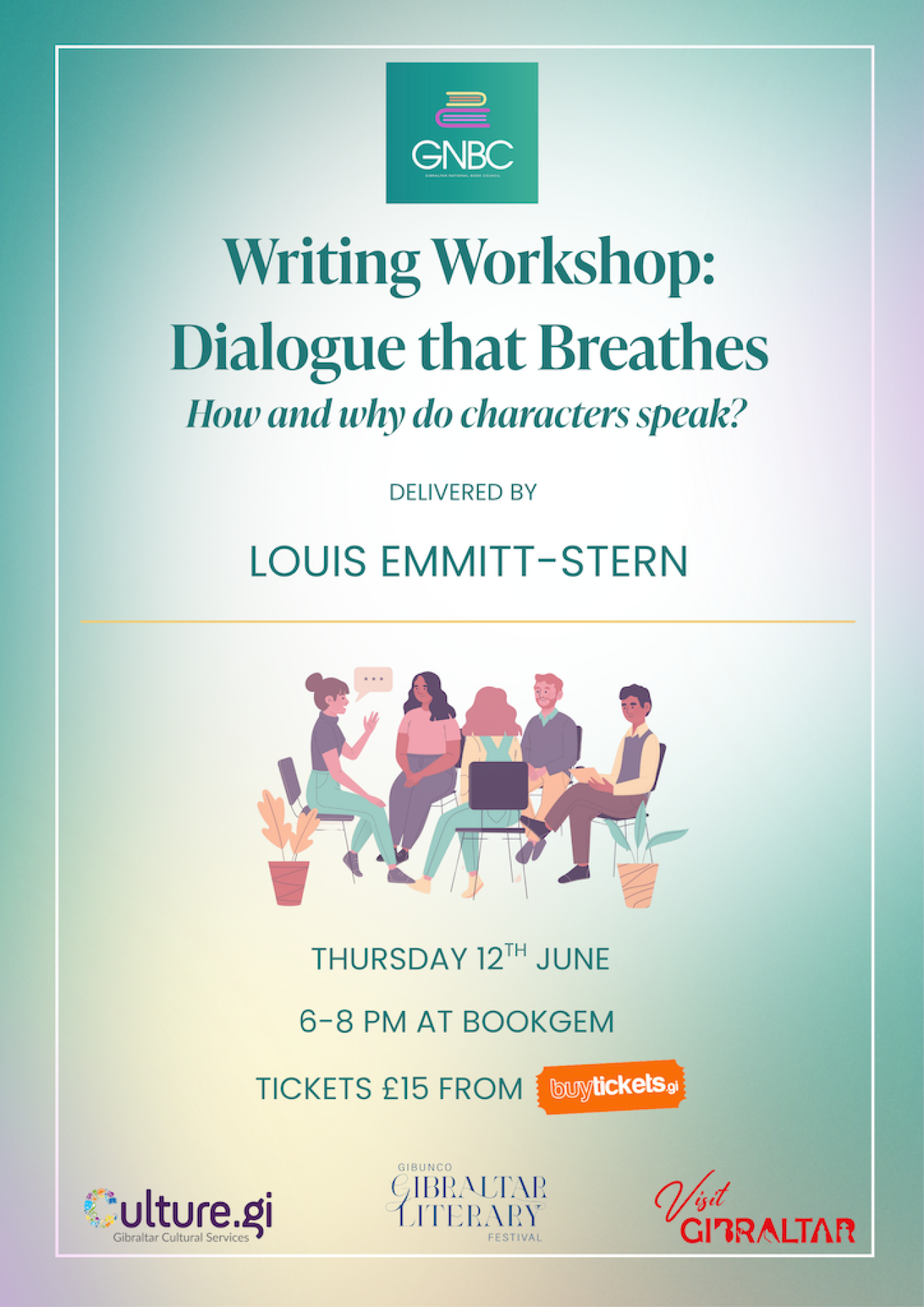 Writing Workshops Looking Ahead to the Gibunco Gibraltar Literary Festival 2025