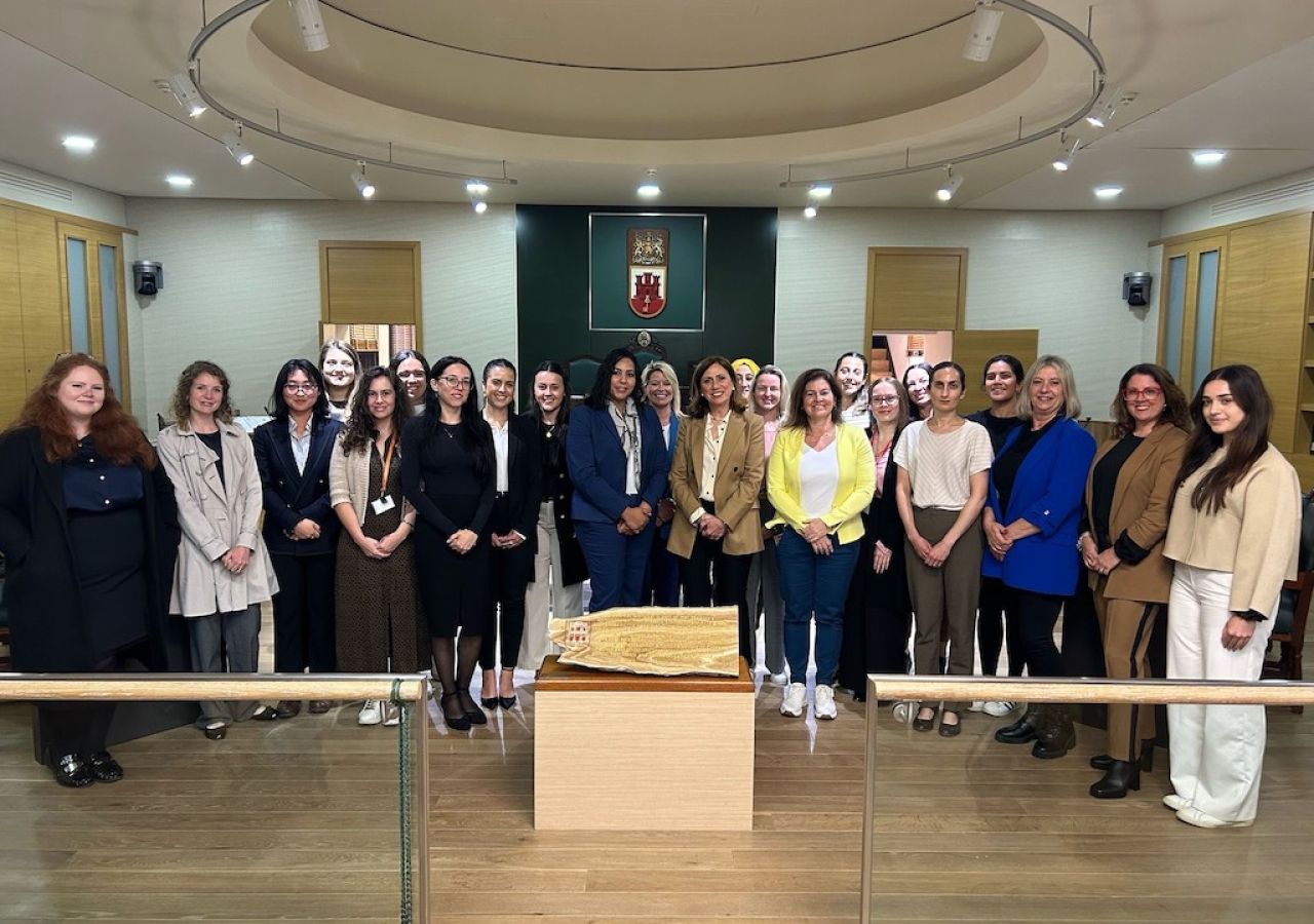 Ministry of Equality’s Women’s Mentorship Programme Mentees Visit Parliament