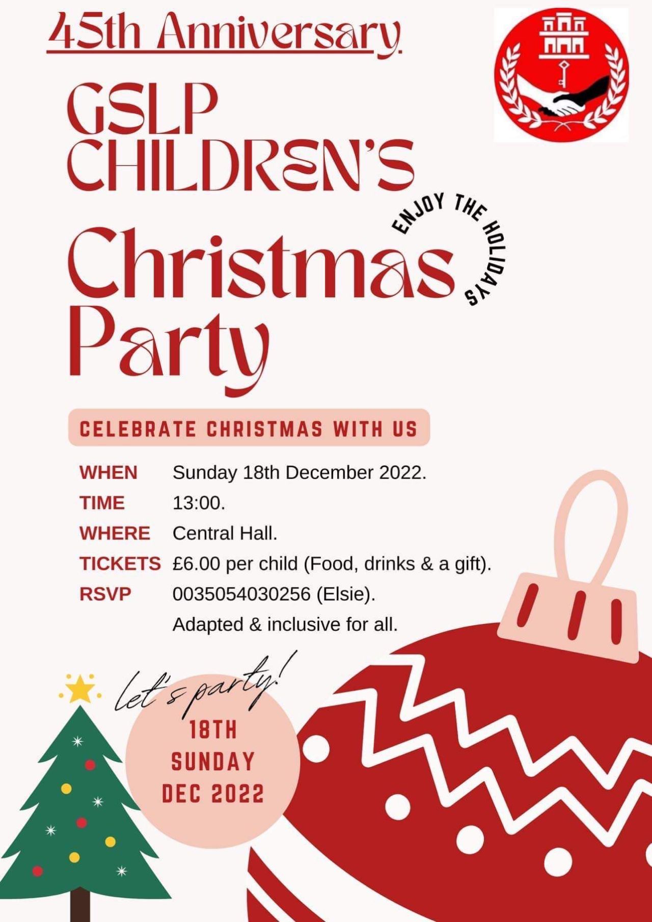 GSLP Children’s Christmas Party