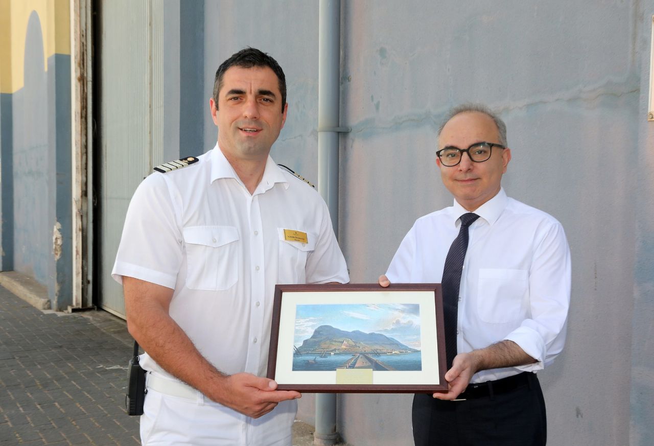 Minister Daryanani Welcomes Two Inaugural Cruise Ships to Gibraltar
