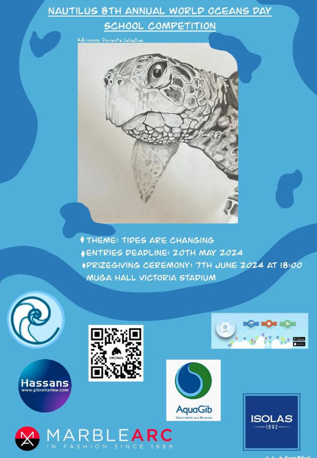 Nautilus Project World Oceans Day School Competition 2024 Planet Ocean; Tides Are Changing