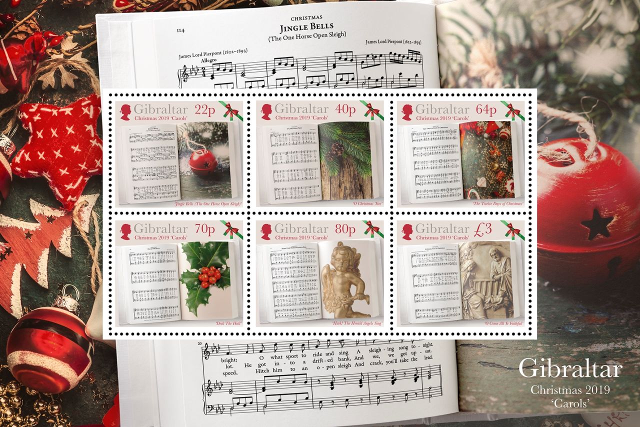 Gibraltar Philatelic Bureau Releases 2019 Christmas Stamps