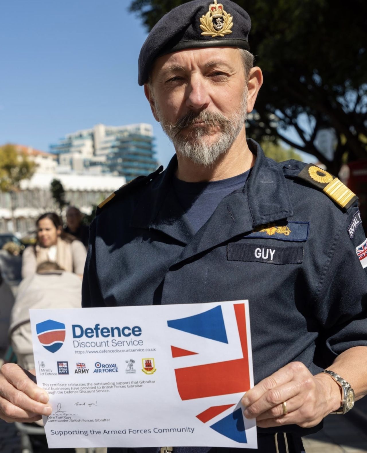 Local Businesses Reaffirm Defence Discount Service For British Forces Gibraltar