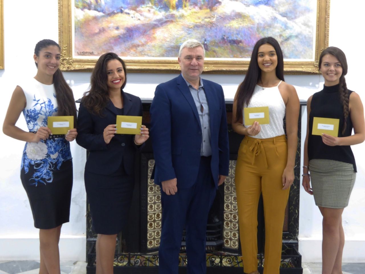 Miss Gibraltar Winners Receive Prizes