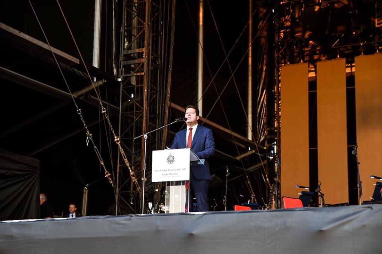 Chief Minster’s Address At Andrea Bocelli Concert