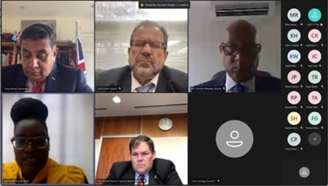 Minister Cortes Takes Part In Virtual Environment Overseas Territories Meeting