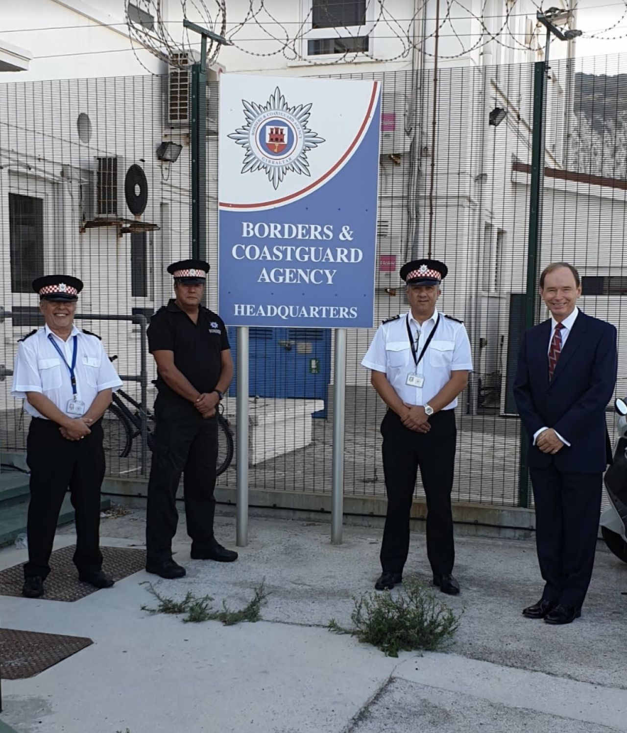 Governor Visits The Borders And Coastguard Agency