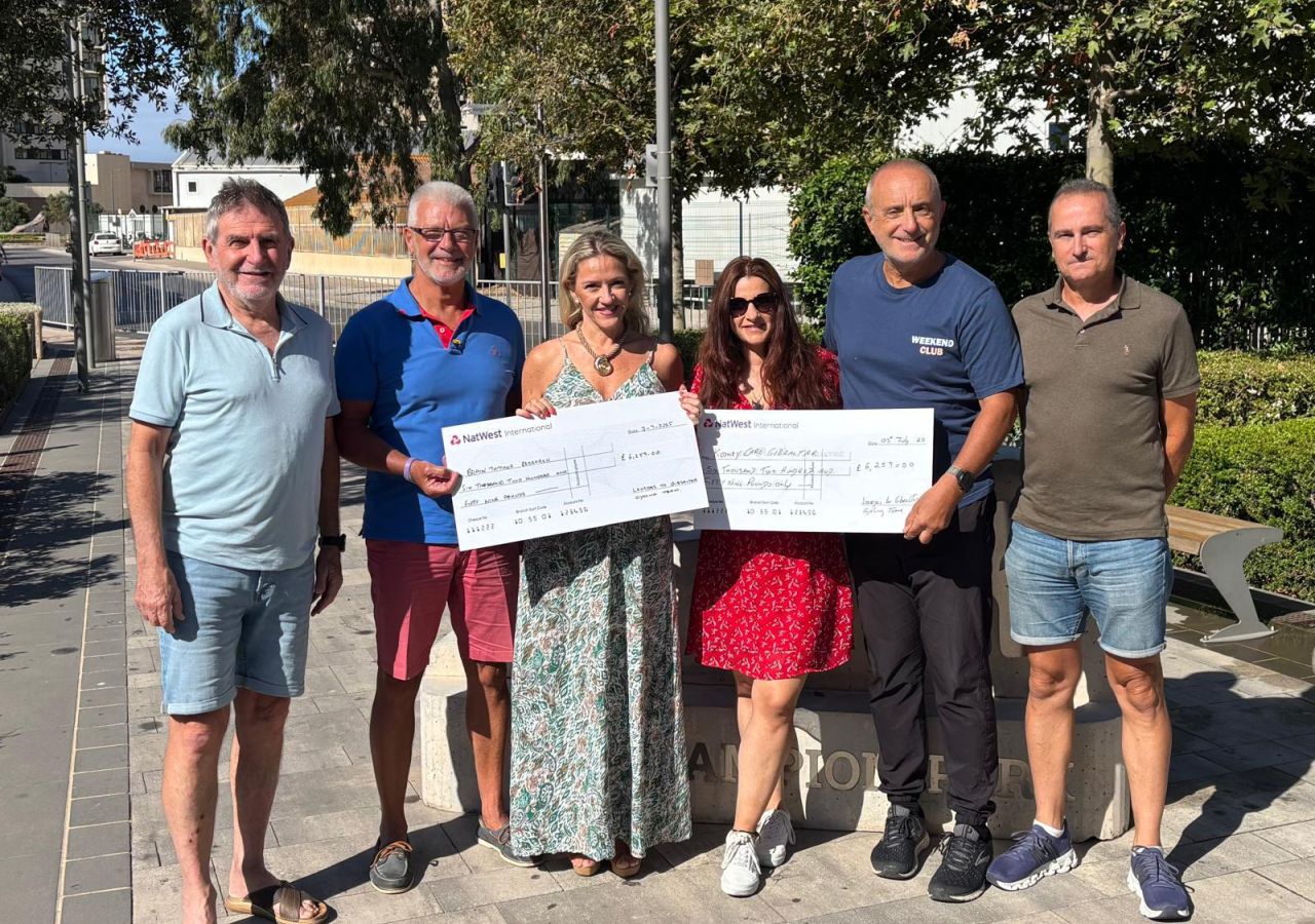 Four Cyclists Complete 1,200km Ride from Lourdes to Gibraltar, Raising over £12,000 for Charity