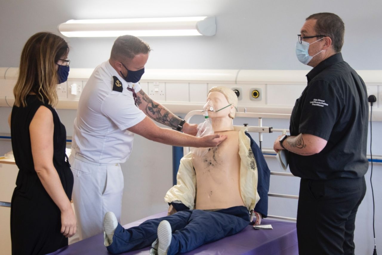 BFG Medical Personnel Receive Training From Brighton And Sussex University Hospitals Trust