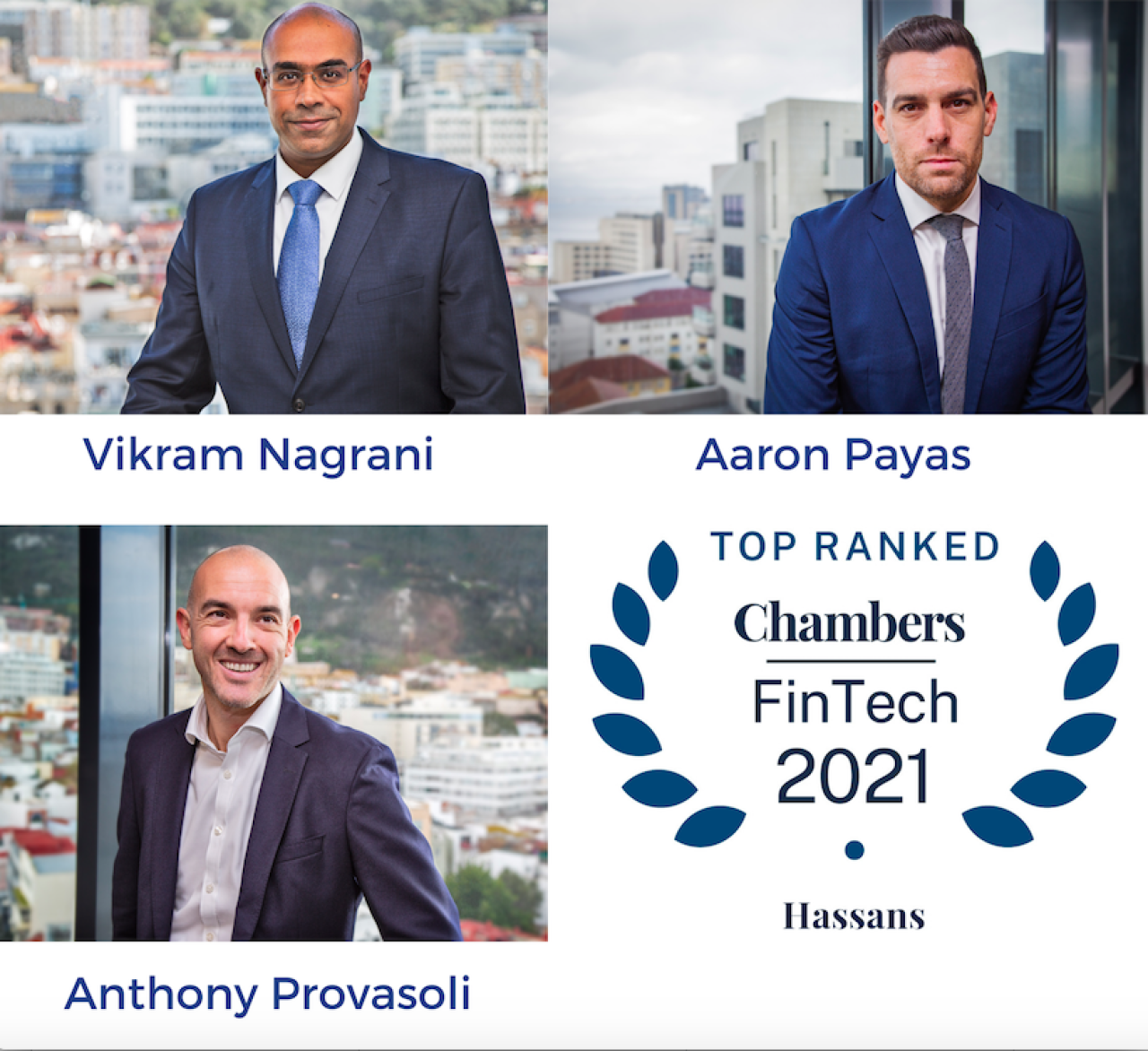 Hassans ranked Tier 1 for third year running in Chambers’ FinTech: Professional Advisers Guide