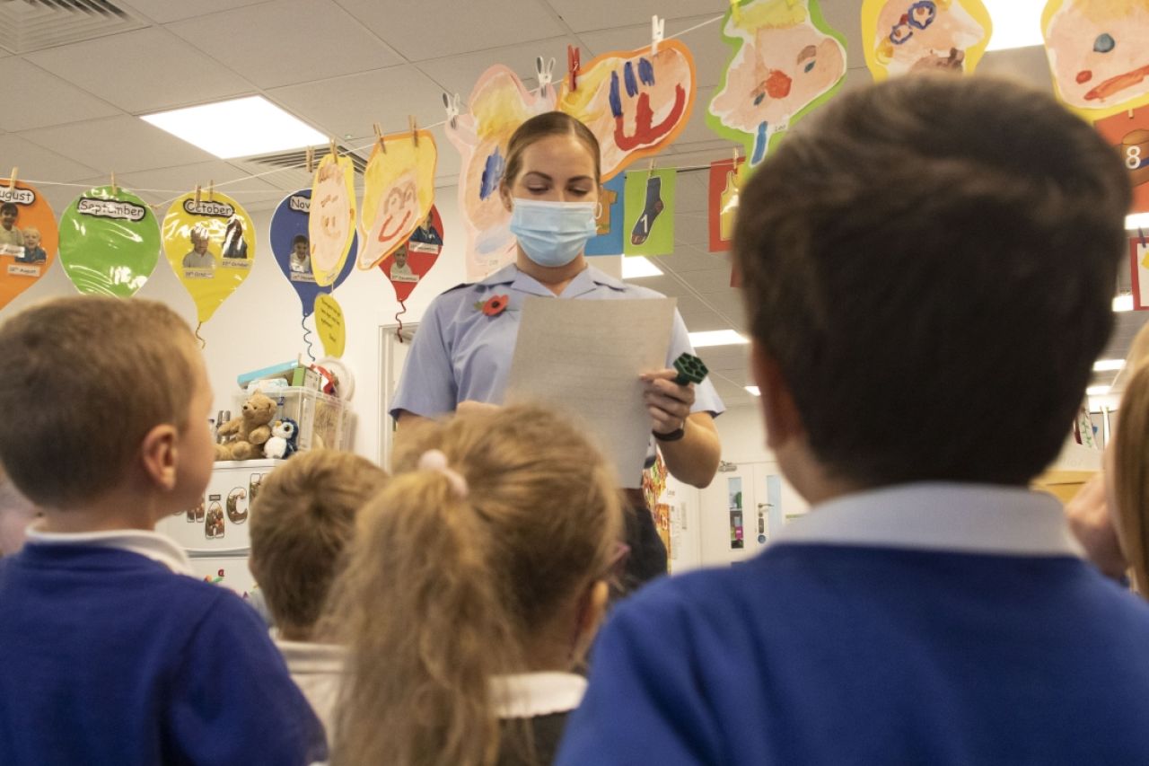 Air Safety Awareness Visit To St Christopher’s EYFS School