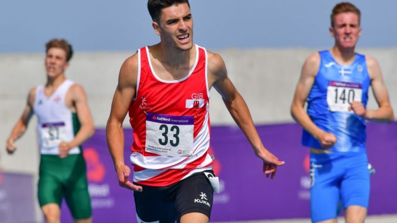 Gibraltar’s Franco Races To Athletics Gold Double