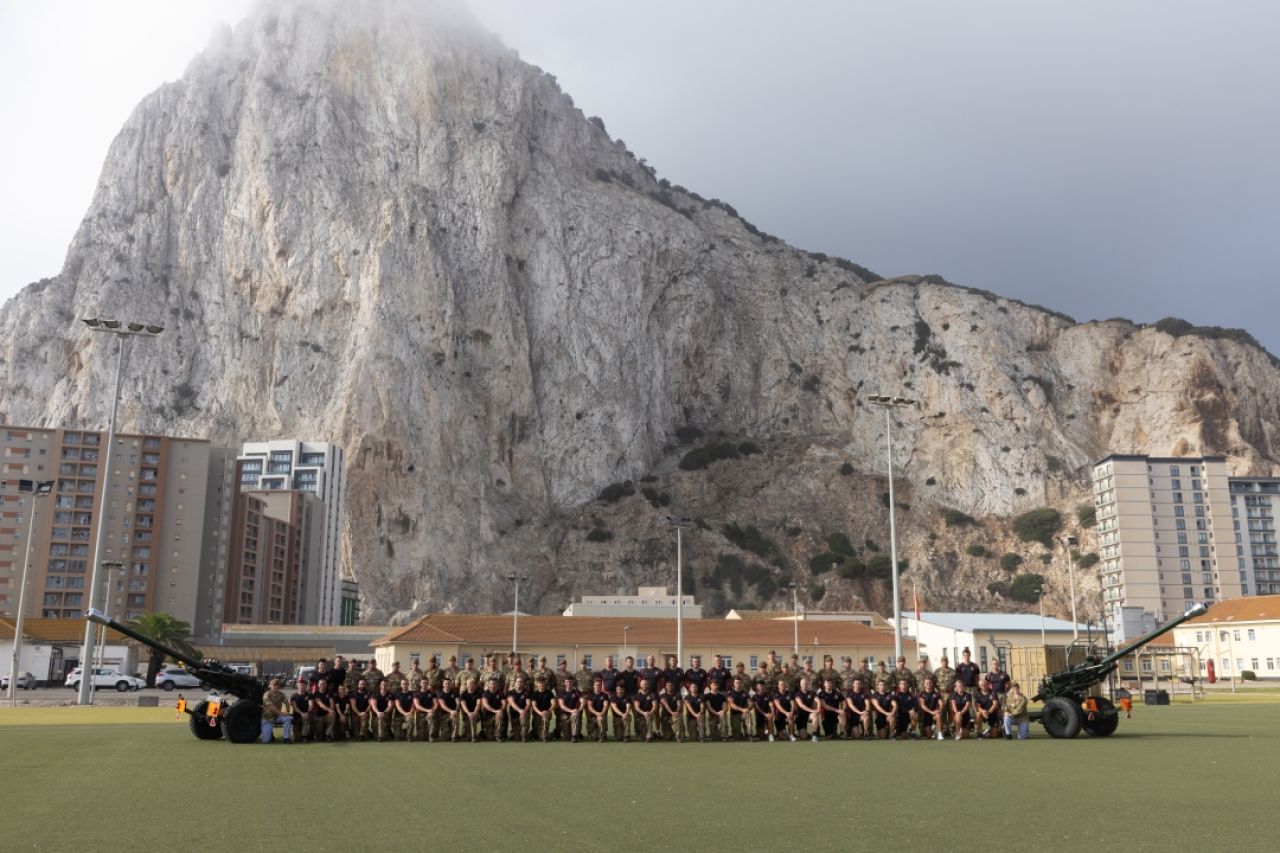 The Royal Gibraltar Regiment Commemorate 50th Anniversary of Formation of Thomson’s Battery