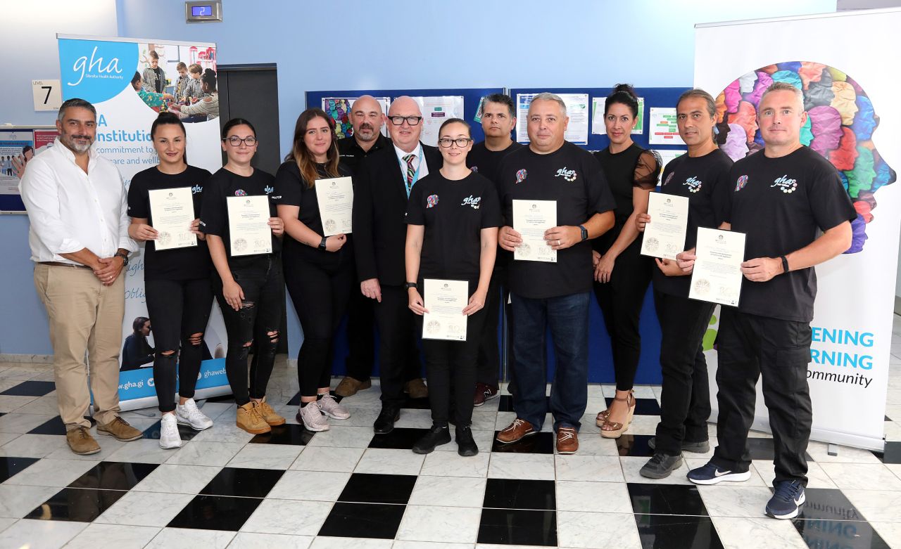 GHA Staff Undertake Prevention And Management Of Violence And Aggression Course