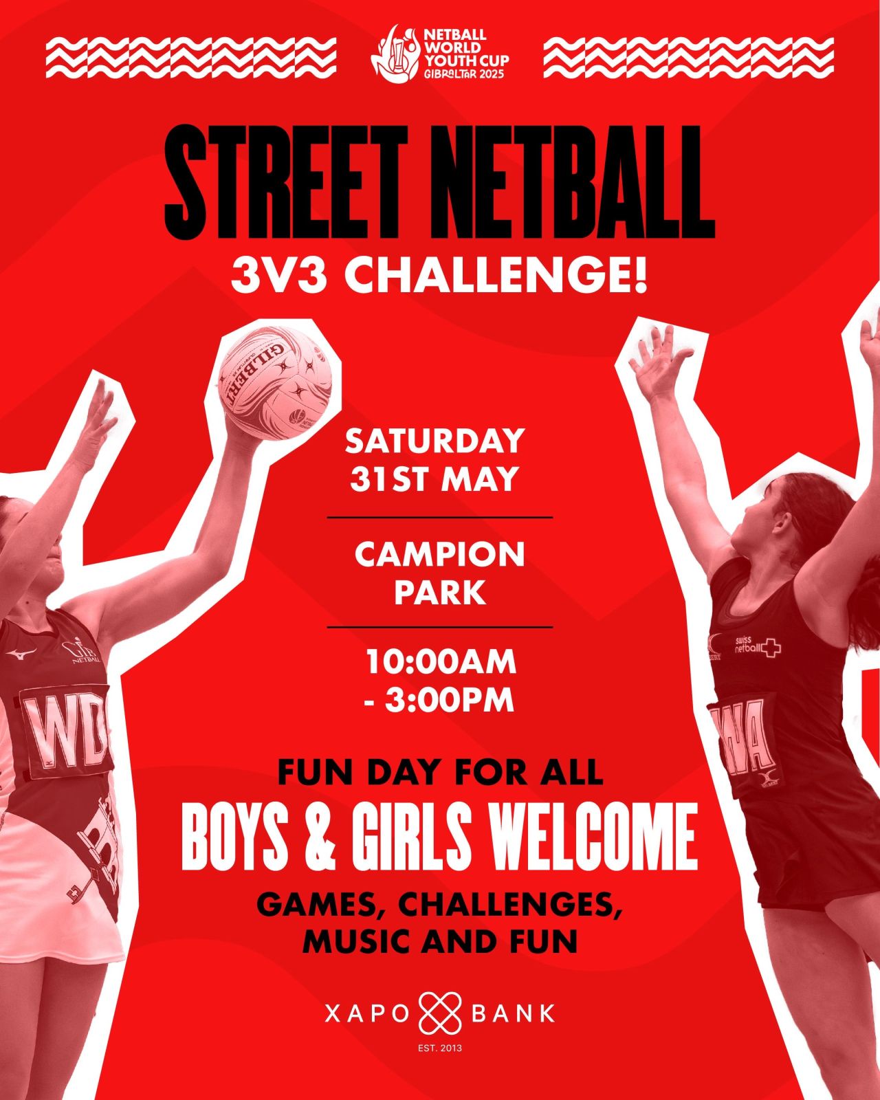 Gibraltar Netball To Host Street Netball Event At Campion Park
