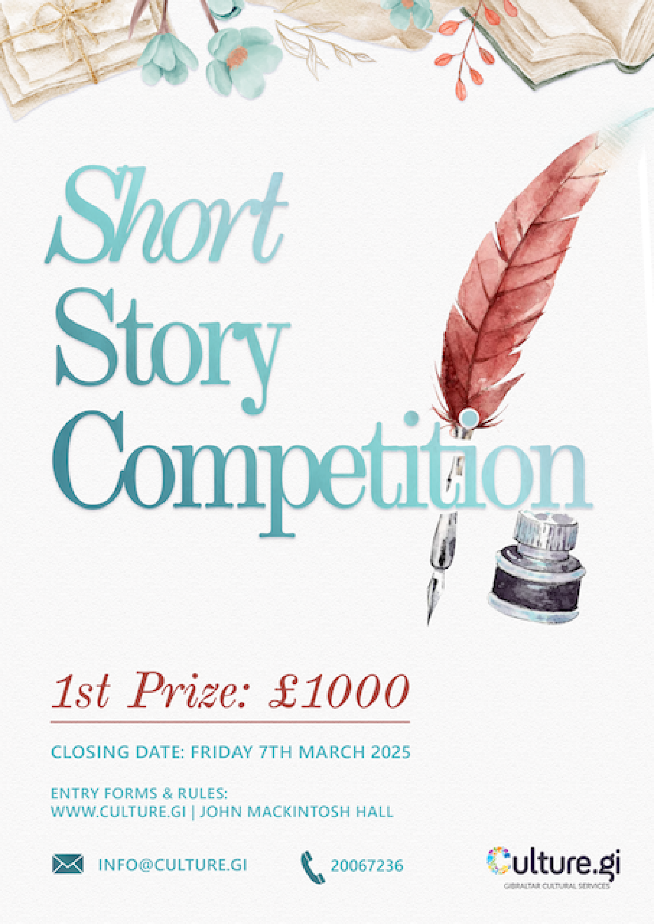 Gibraltar Spring Short Story Competition 2025