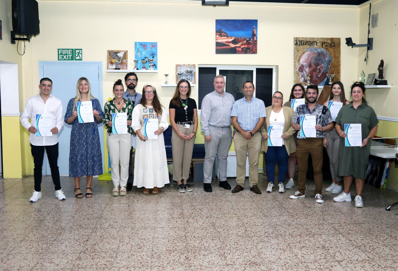 Introduction to Youth Work Training Certificate Presentation