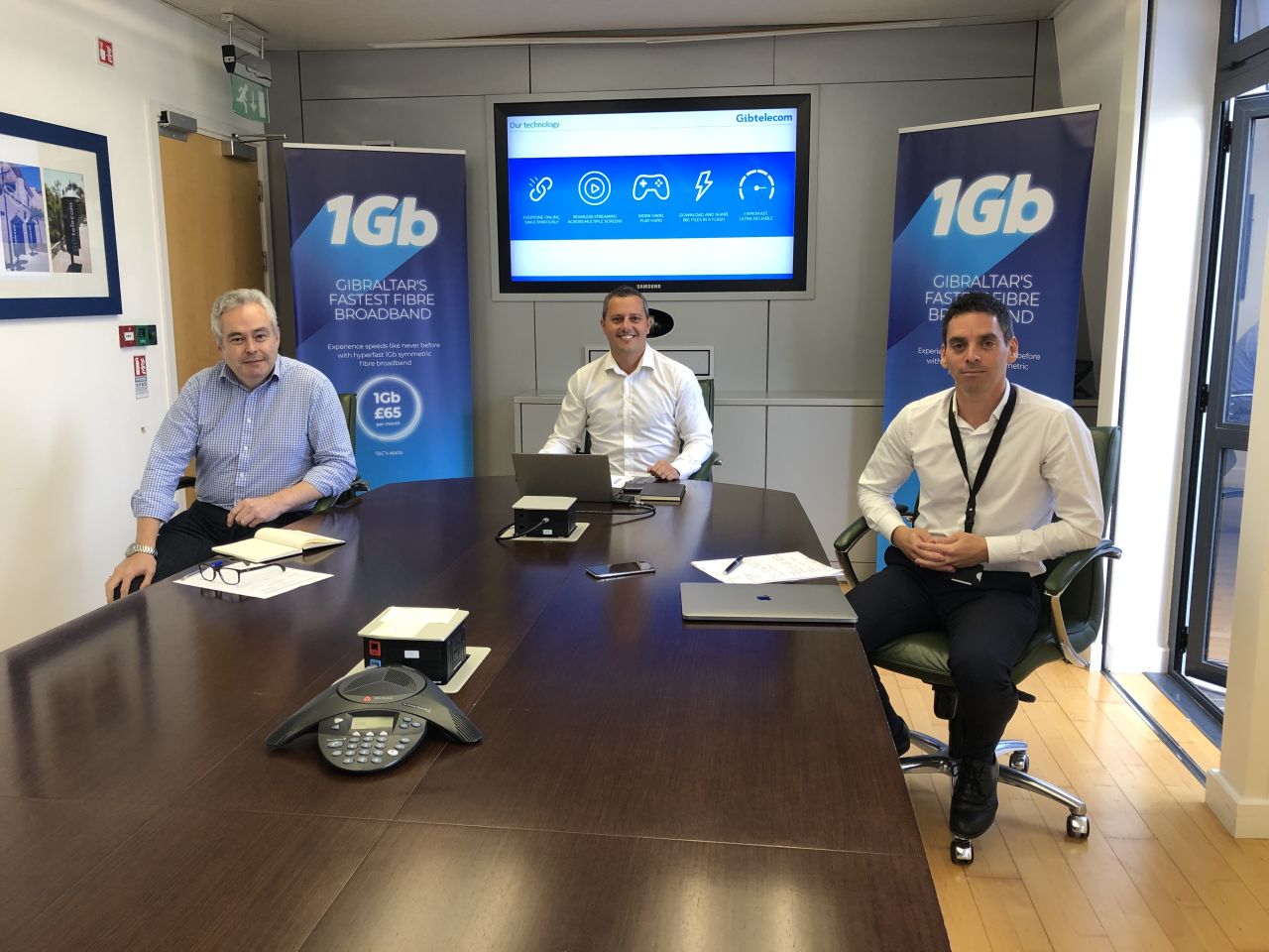 Gibtelecom Unveils Plans For 1Gb Fibre Broadband Across Gibraltar