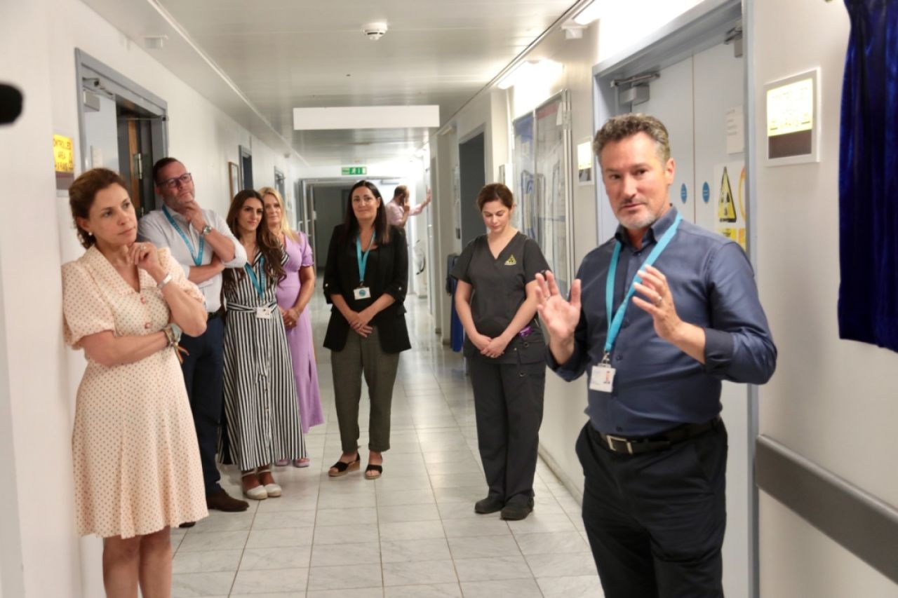 Minister Arias-Vasquez opens Fluoroscopy Suite at St Bernard’s Hospital