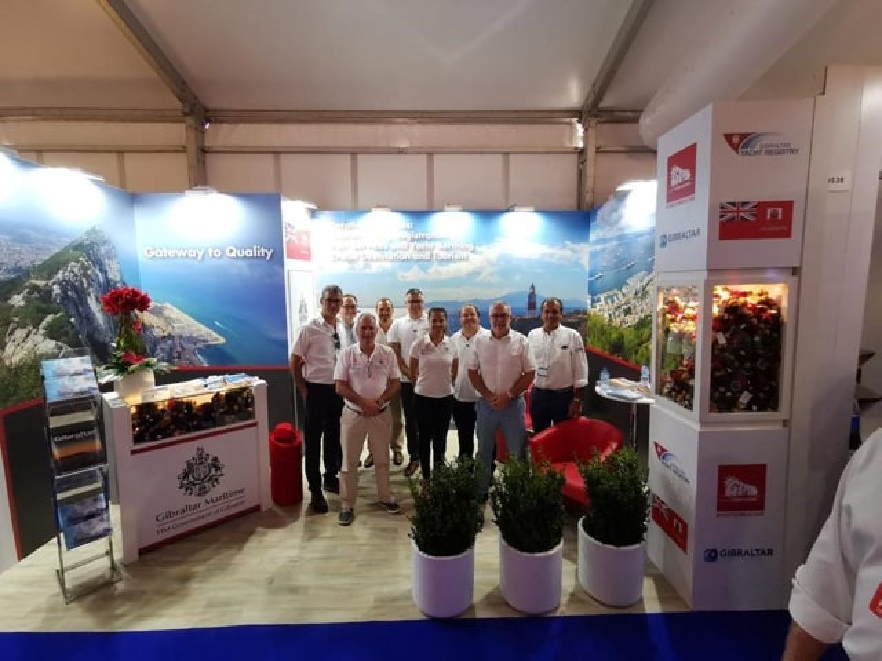Gibraltar Hosts Stand At The Monaco Yacht Show