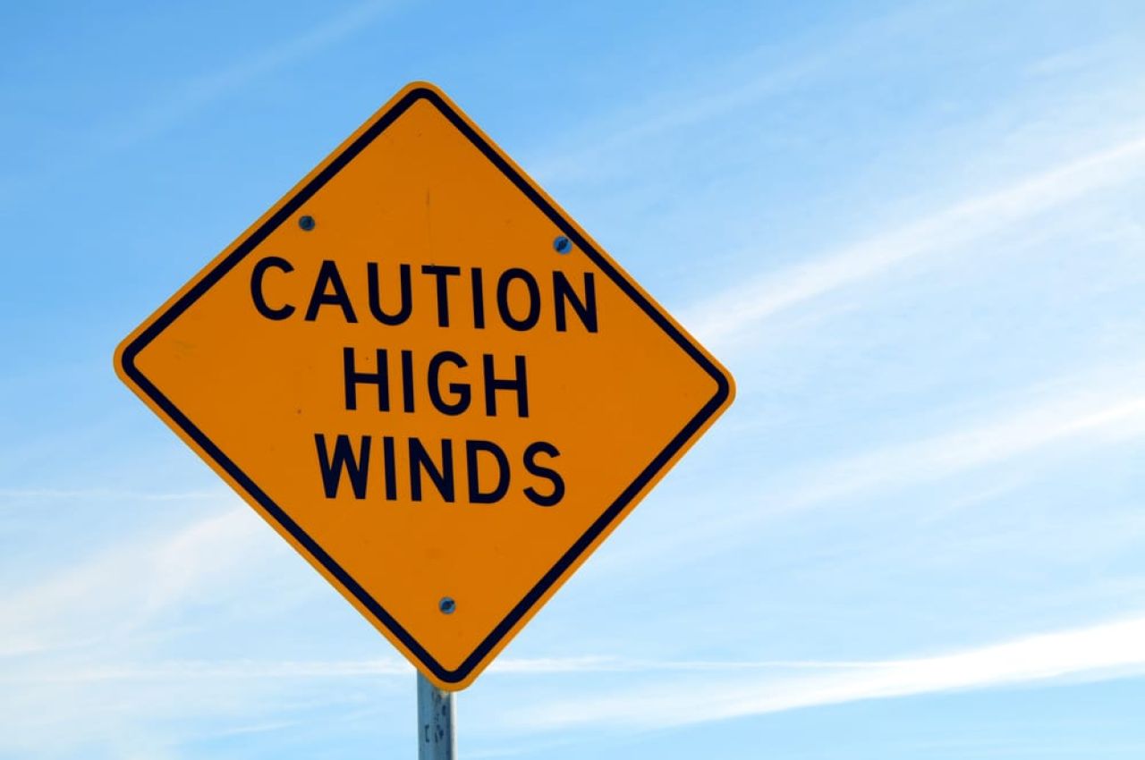Strong Winds Expected Tomorrow And Friday - Weather Advisory Issued